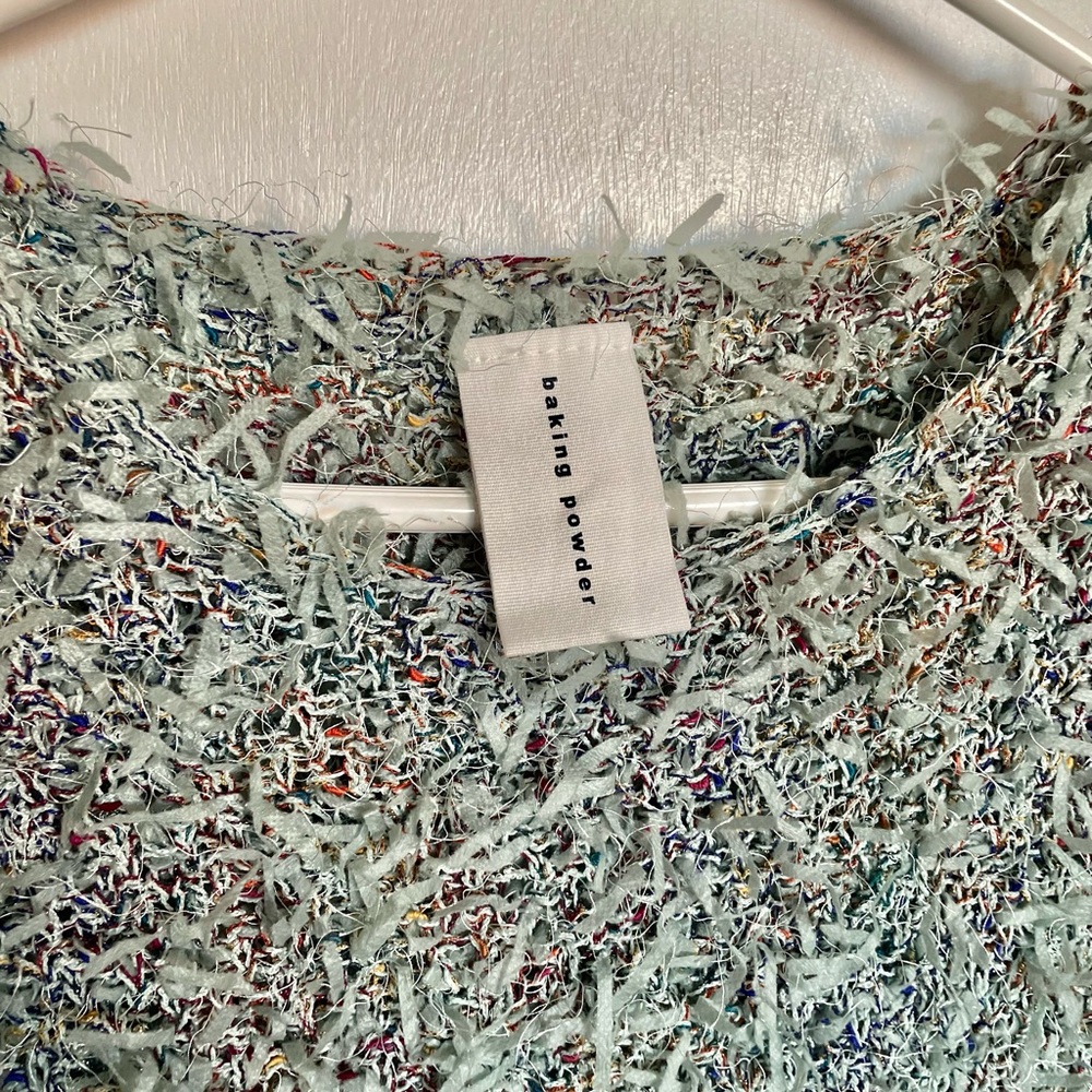 Baking Powder Confetti Short Sleeve Sweater - Size S - Picture 5 of 12
